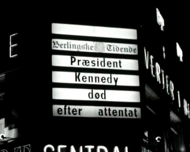 Præsident Kennedy myrdes