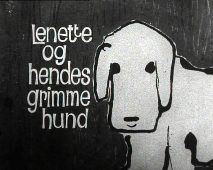 Lenette og hendes grimme hund